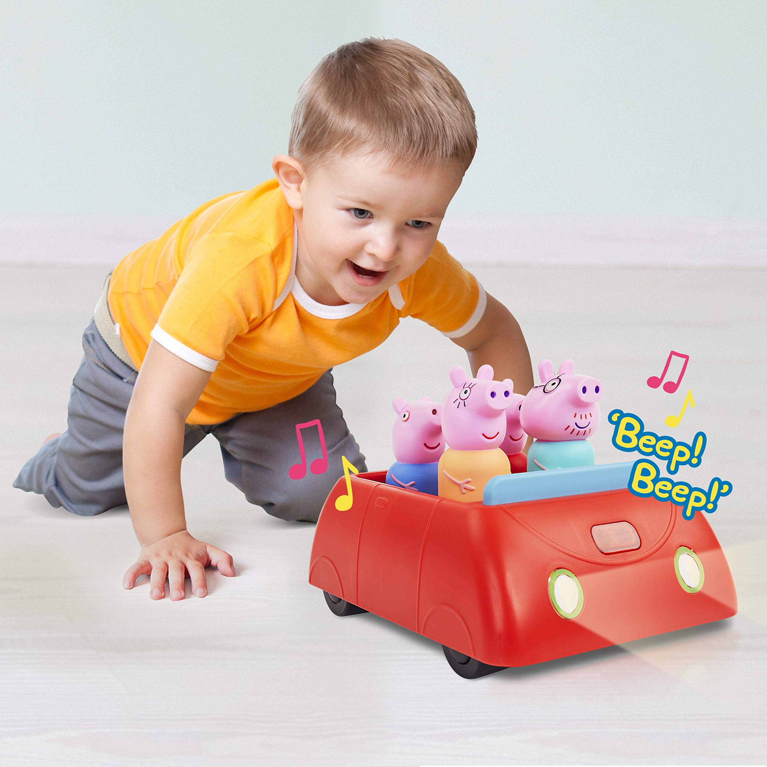 Foto 8 pulgar | Coche Interactivo para Preescolar Peppa Pig Clever Con Luces - Venta Internacional