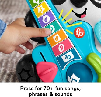Foto 3 | Juguete Didáctico Fisher-price Link Squad Jam & Count Panda - Venta Internacional
