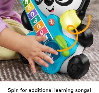 Foto 4 | Juguete Didáctico Fisher-price Link Squad Jam & Count Panda - Venta Internacional