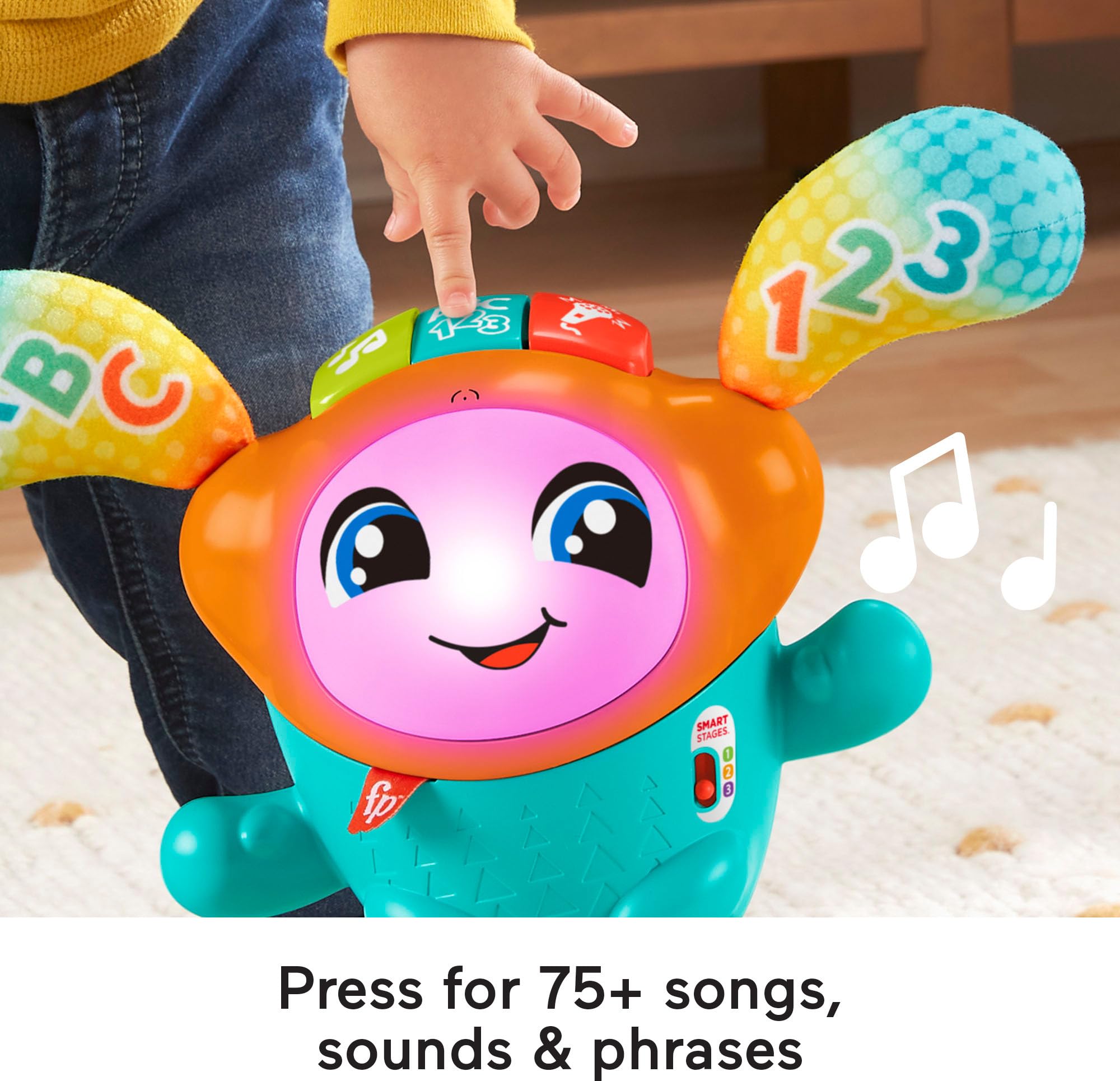 Foto 4 pulgar | Juguete Didáctico De Fisher-price Dj Bouncin' Beats Durante Más De 9 Meses - Venta Internacional.