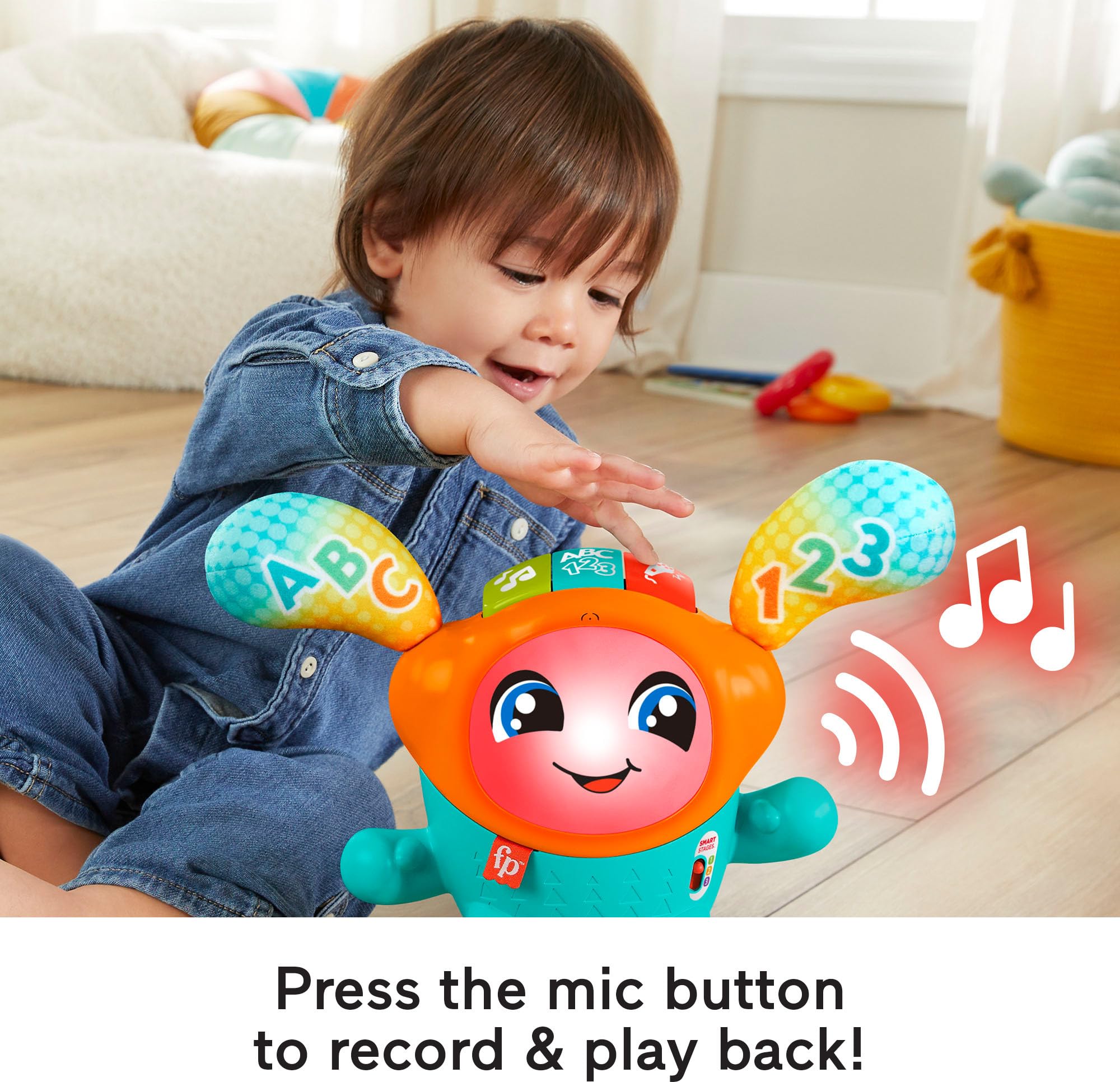 Foto 6 pulgar | Juguete Didáctico De Fisher-price Dj Bouncin' Beats Durante Más De 9 Meses - Venta Internacional.