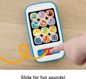 Foto 4 | Teléfono Inteligente Toy Fisher-price Azul Con Más De 30 Canciones De 6 A 36 Meses - Venta Internacional.