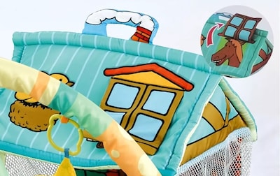 Foto 4 | Gimnasio para Bebe Starkids Happy Space Casita Verde
