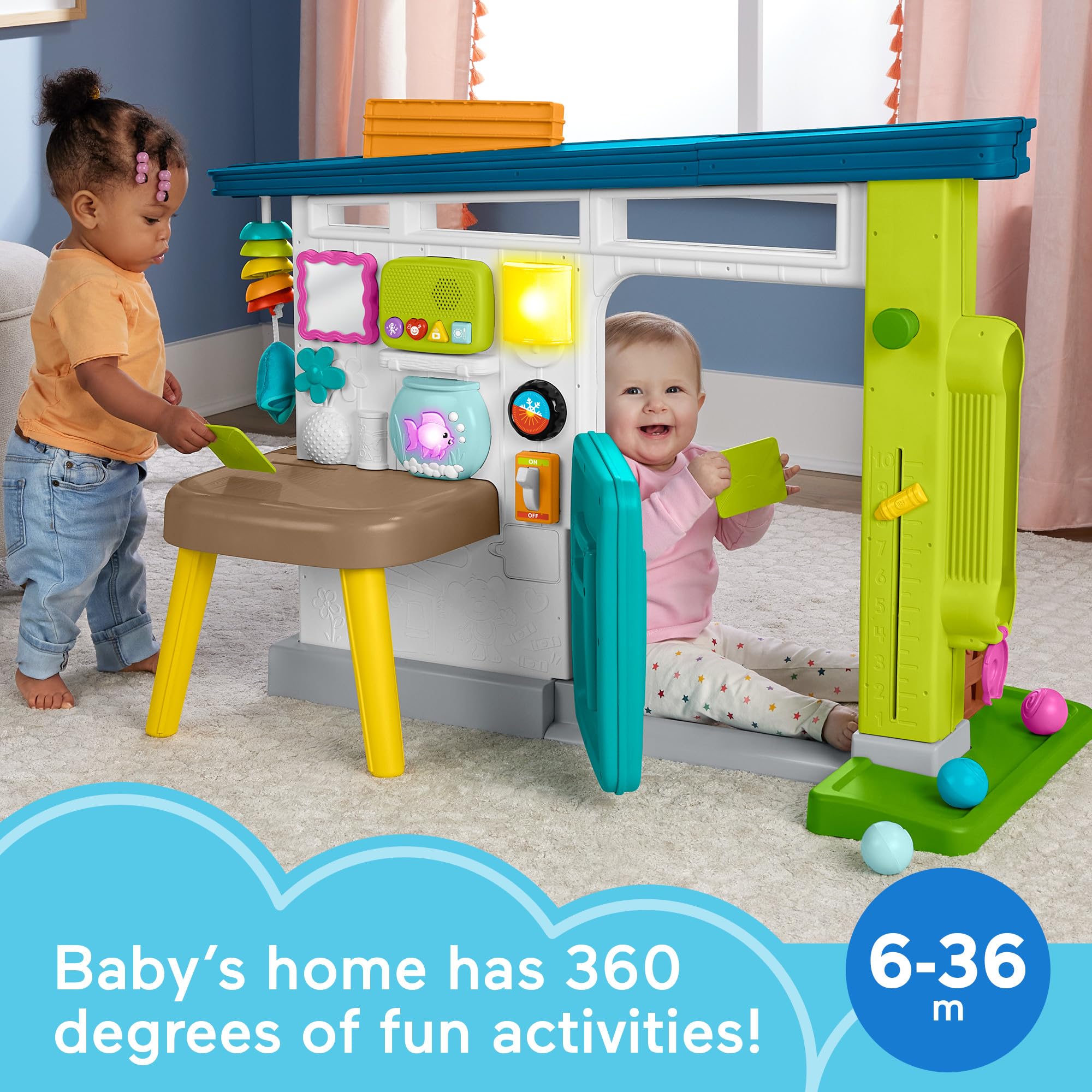 Foto 2 | Juguete Didáctico Fisher-price Laugh & Learn Ultimate Playhouse - Venta Internacional.