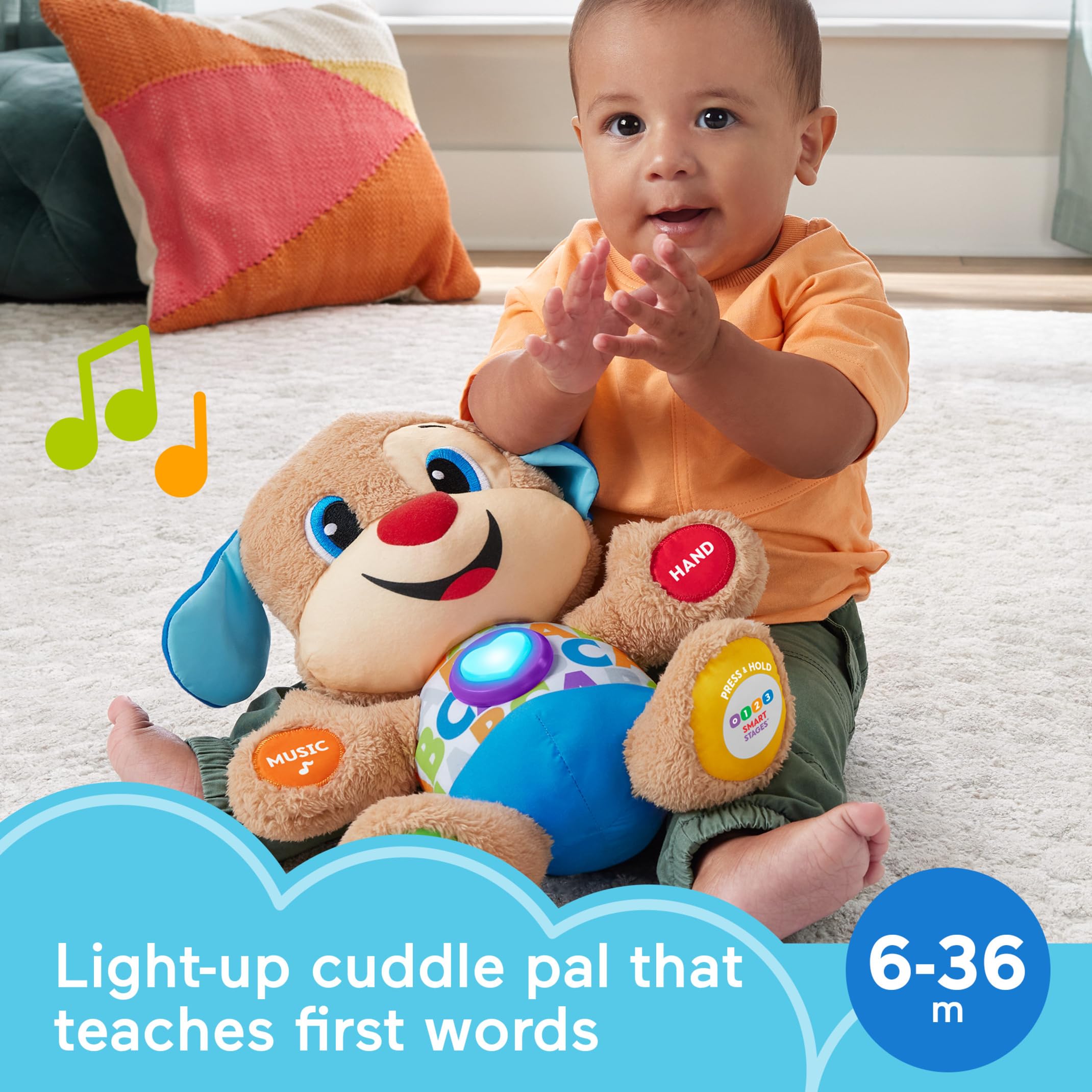 Foto 2 | Cachorro De Toy Fisher-price Laugh & Learn Smart Stages De Más De 6 Meses - Venta Internacional.