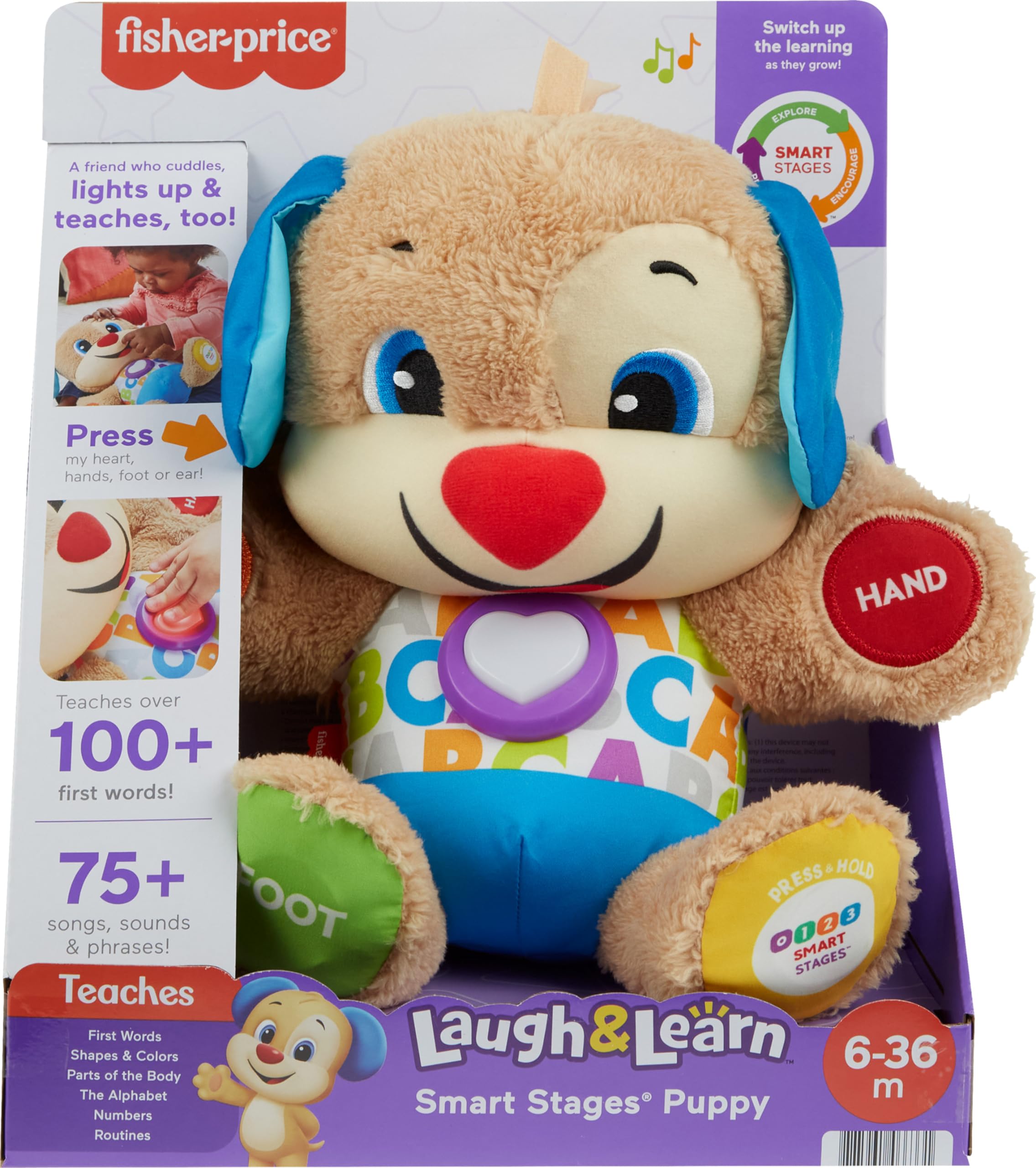 Foto 6 | Cachorro De Toy Fisher-price Laugh & Learn Smart Stages De Más De 6 Meses - Venta Internacional.