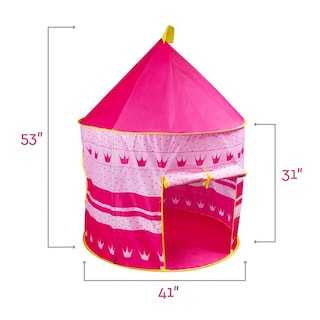 Foto 3 | Carpa Infantil Rosa de Castillo
