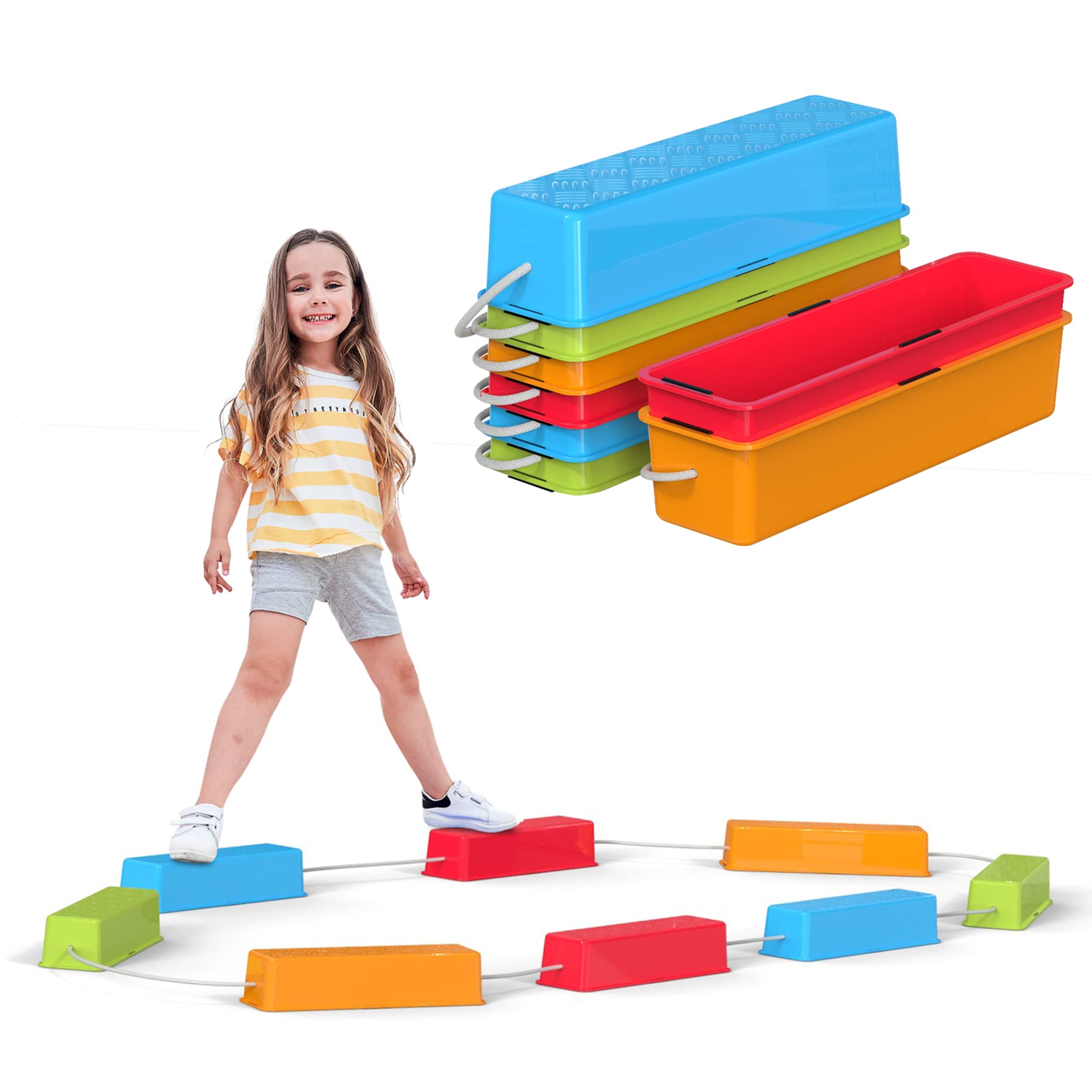 Foto 2 pulgar | Juego De 8 Barras De Equilibrio Stepping Stones Special Supplies Para Niños - Venta Internacional.