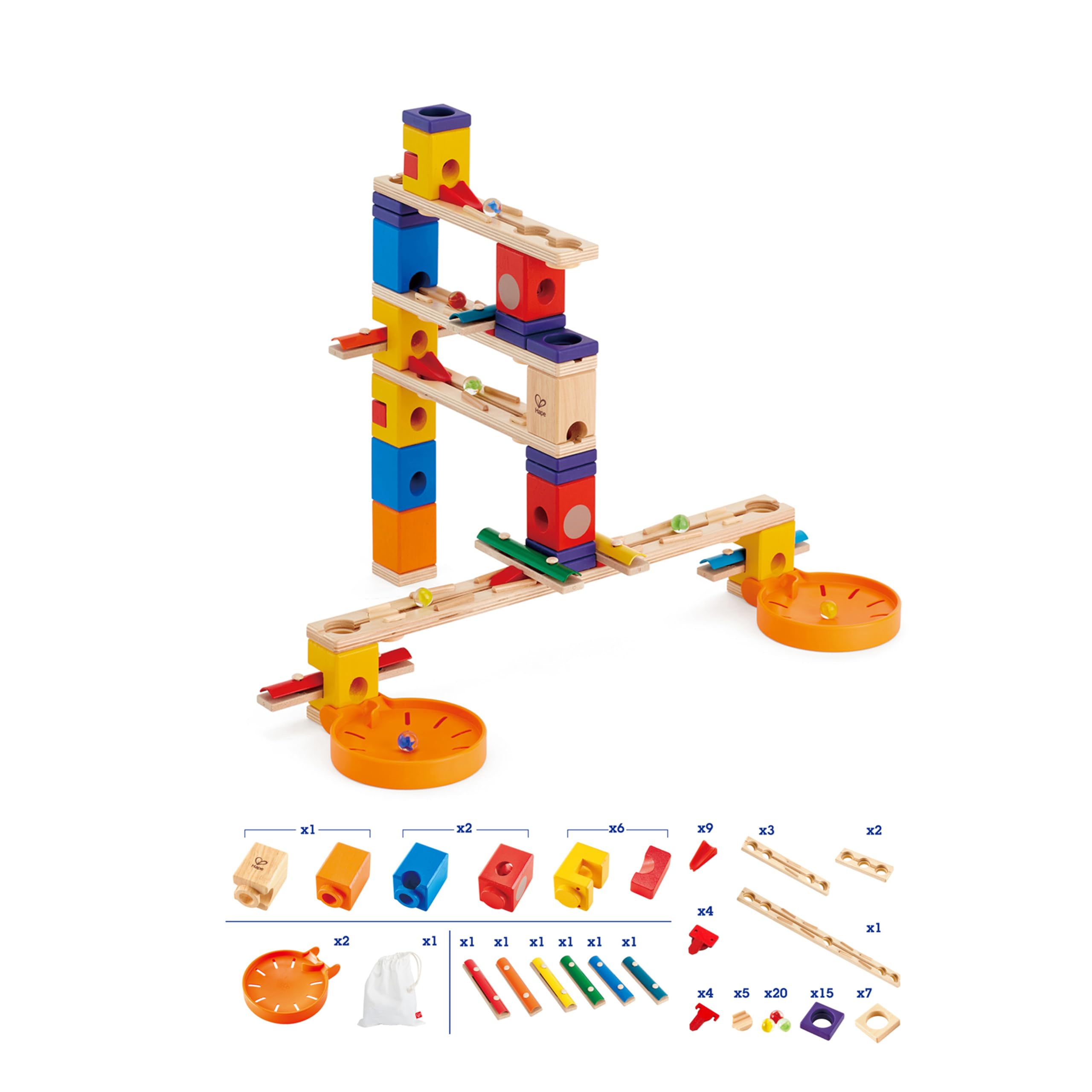 Juguete De Construcción Marble Run Hape Quadrilla Music Motion - Venta Internacional.