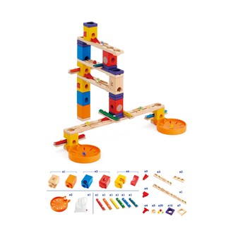 Foto 1 | Juguete De Construcción Marble Run Hape Quadrilla Music Motion - Venta Internacional.
