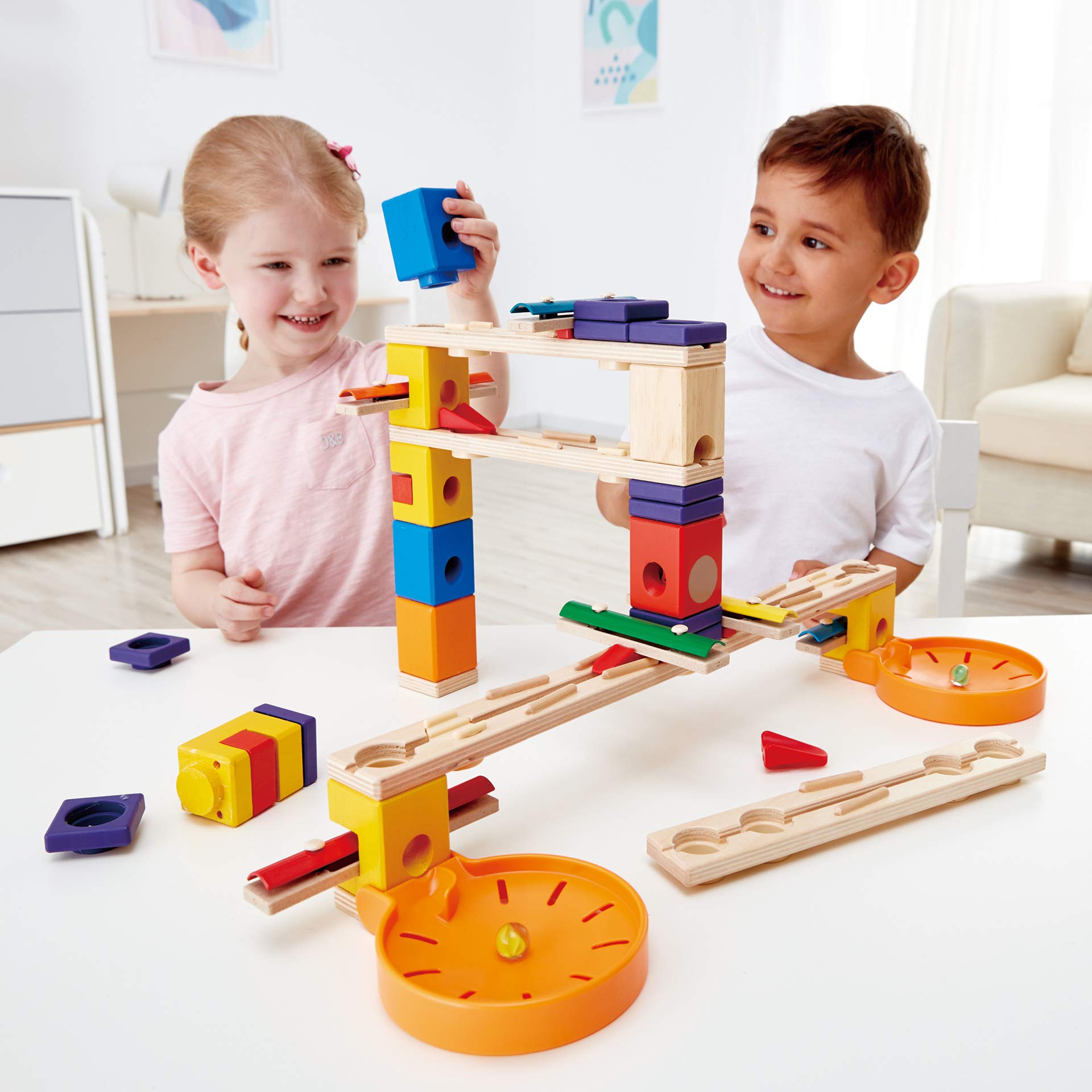 Foto 4 | Juguete De Construcción Marble Run Hape Quadrilla Music Motion - Venta Internacional.