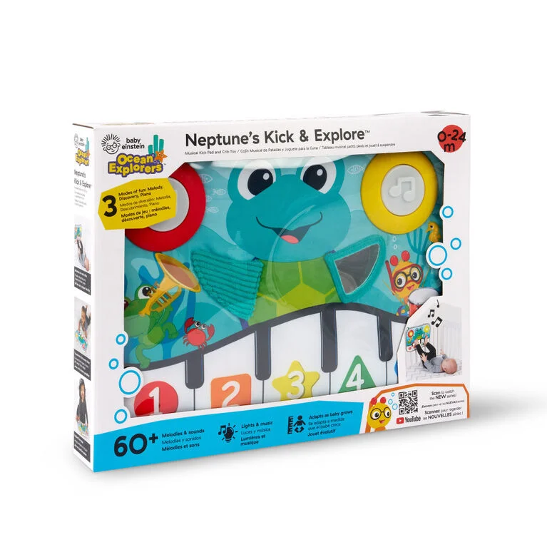 Foto 3 pulgar | Tapete Para Patear Neptune's Kick & Explorer, Baby Einstein