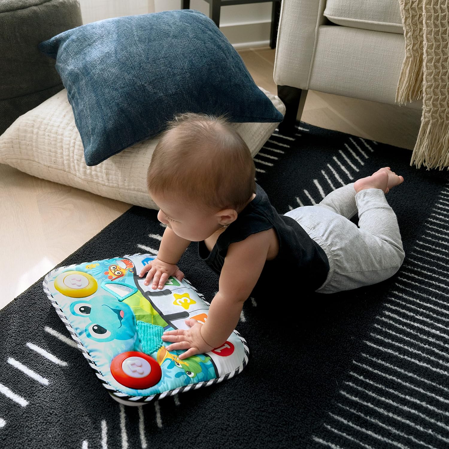 Foto 6 pulgar | Tapete Para Patear Neptune's Kick & Explorer, Baby Einstein