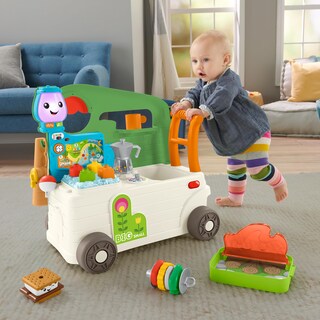 Foto 2 | Camper Walker Laugh & Learn De Toy Fisher-price 3 En 1 Para Llevar - Venta Internacional.