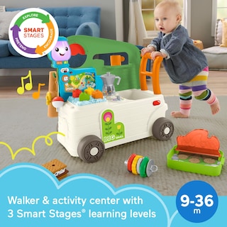 Foto 3 | Camper Walker Laugh & Learn De Toy Fisher-price 3 En 1 Para Llevar - Venta Internacional.