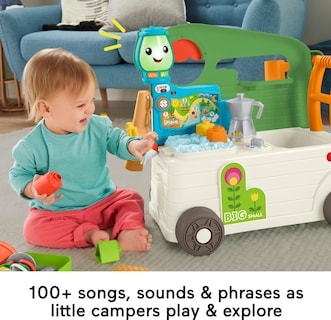 Foto 4 | Camper Walker Laugh & Learn De Toy Fisher-price 3 En 1 Para Llevar - Venta Internacional.