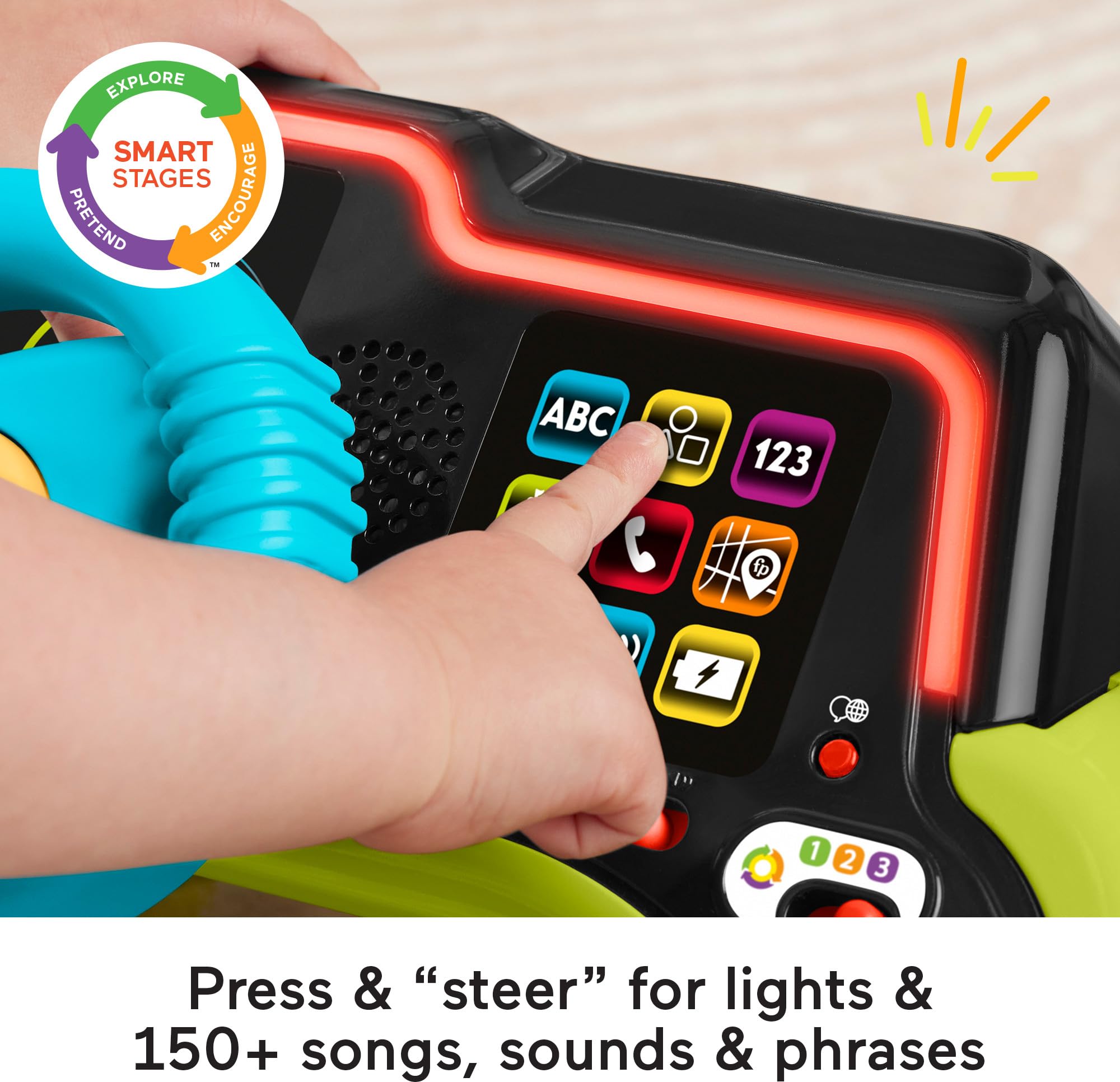 Foto 4 pulgar | Juguete Didáctico Fisher-price Laugh & Learn Sit & Steer Driver - Venta Internacional.