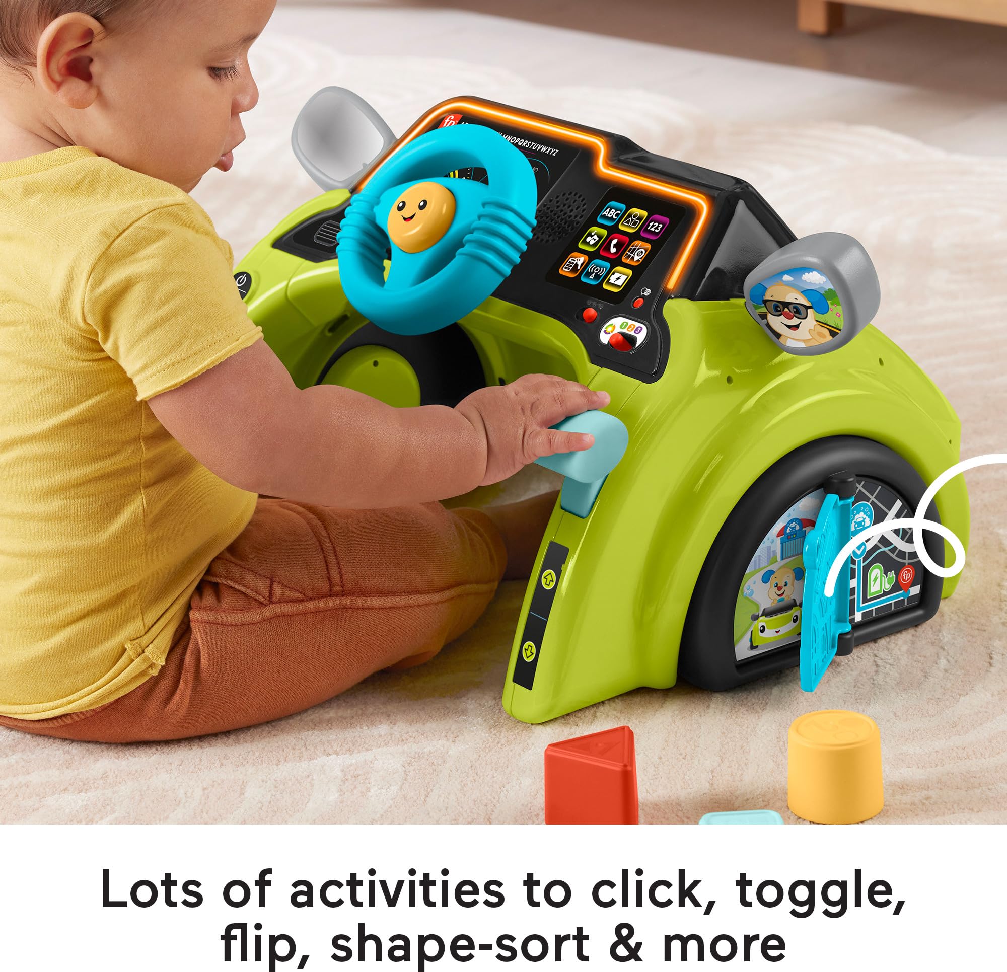 Foto 5 pulgar | Juguete Didáctico Fisher-price Laugh & Learn Sit & Steer Driver - Venta Internacional.
