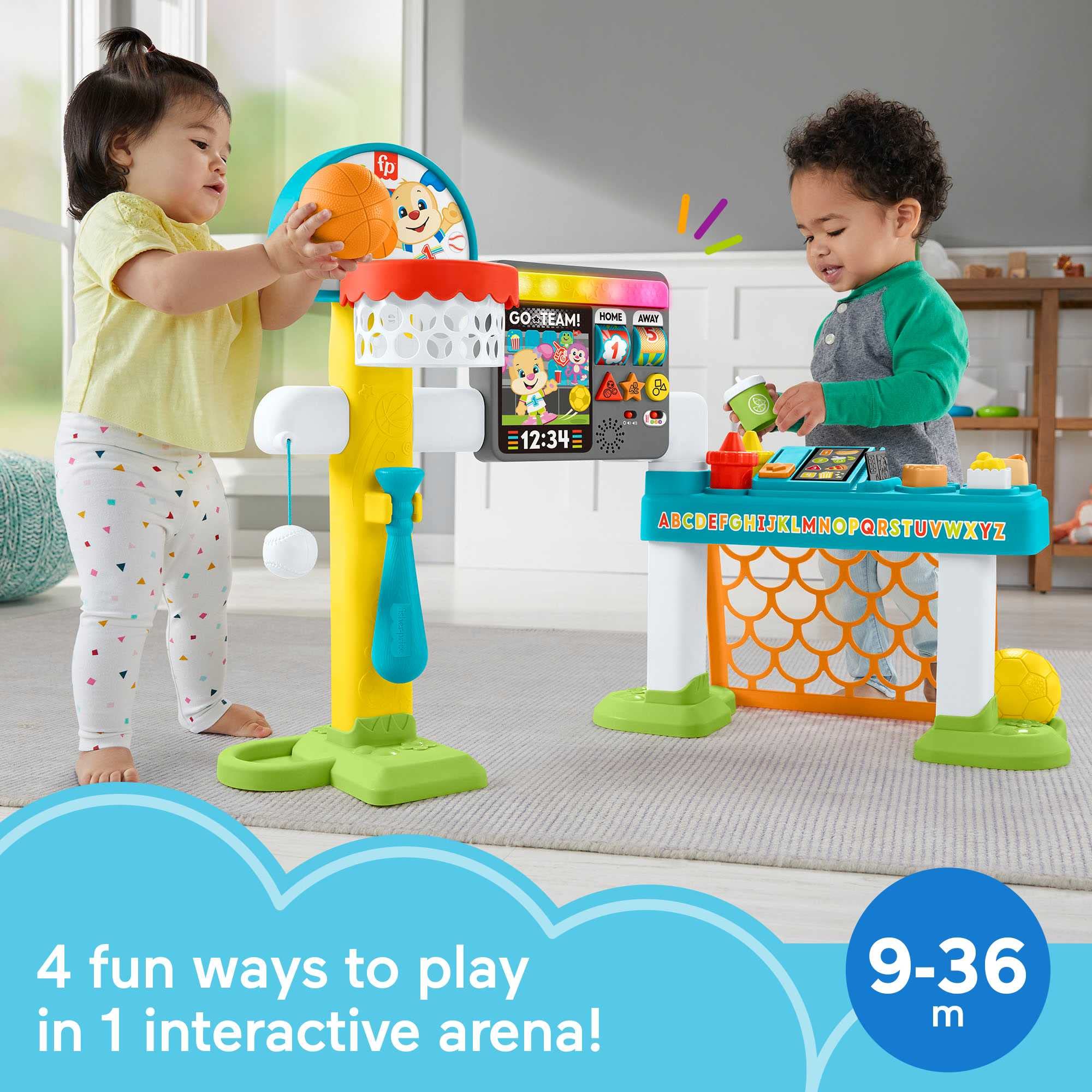 Foto 3 pulgar | Juguete Educativo Para Niños Pequeños Fisher-price Laugh & Learn 4 En 1 - Venta Internacional.