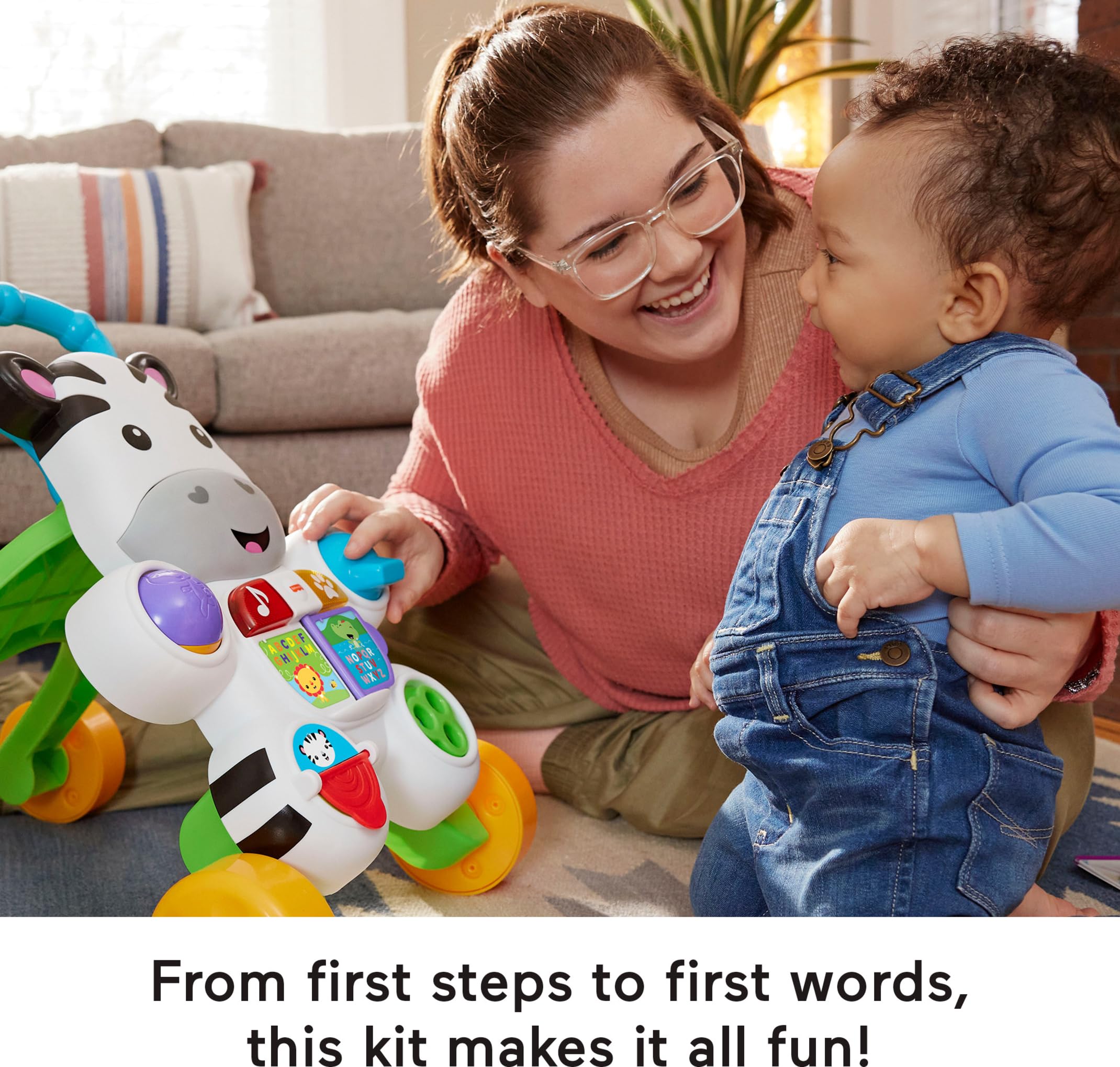 Foto 5 | Juega A Let's Walk & Talk De Kit Fisher-price Durante Más De 9 Meses - Venta Internacional.