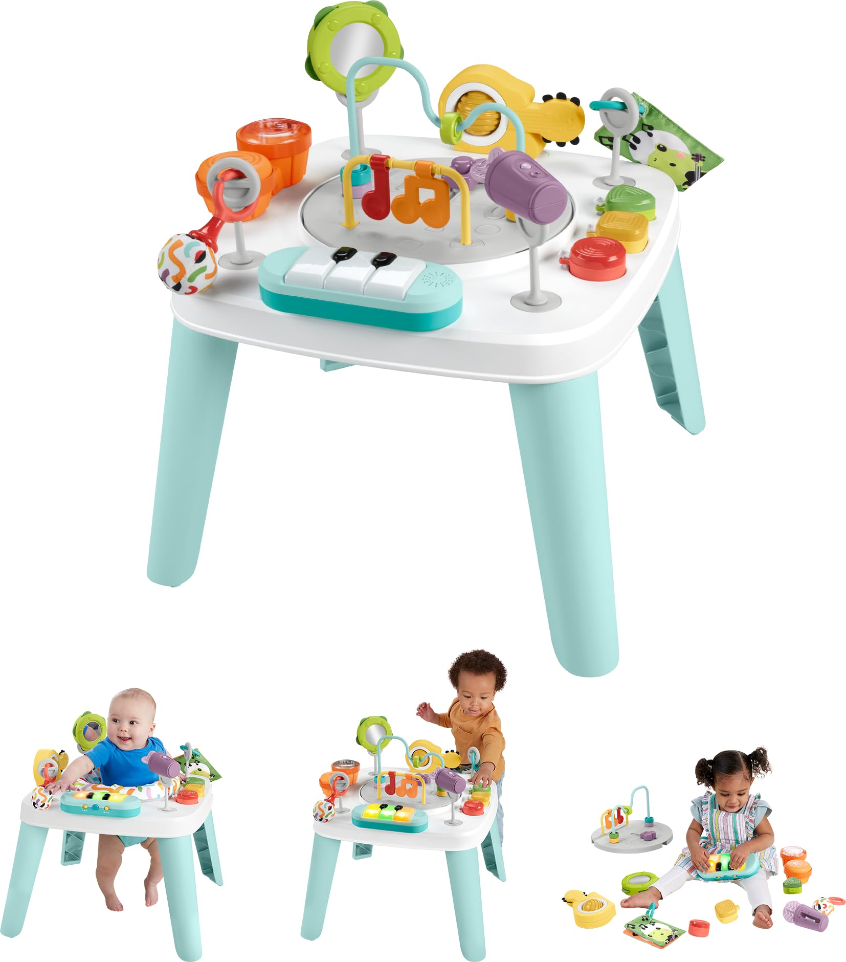 Foto 2 pulgar | Jumperoo Para Bebés Fisher-price Animal Wonders Con Juguetes - Venta Internacional.