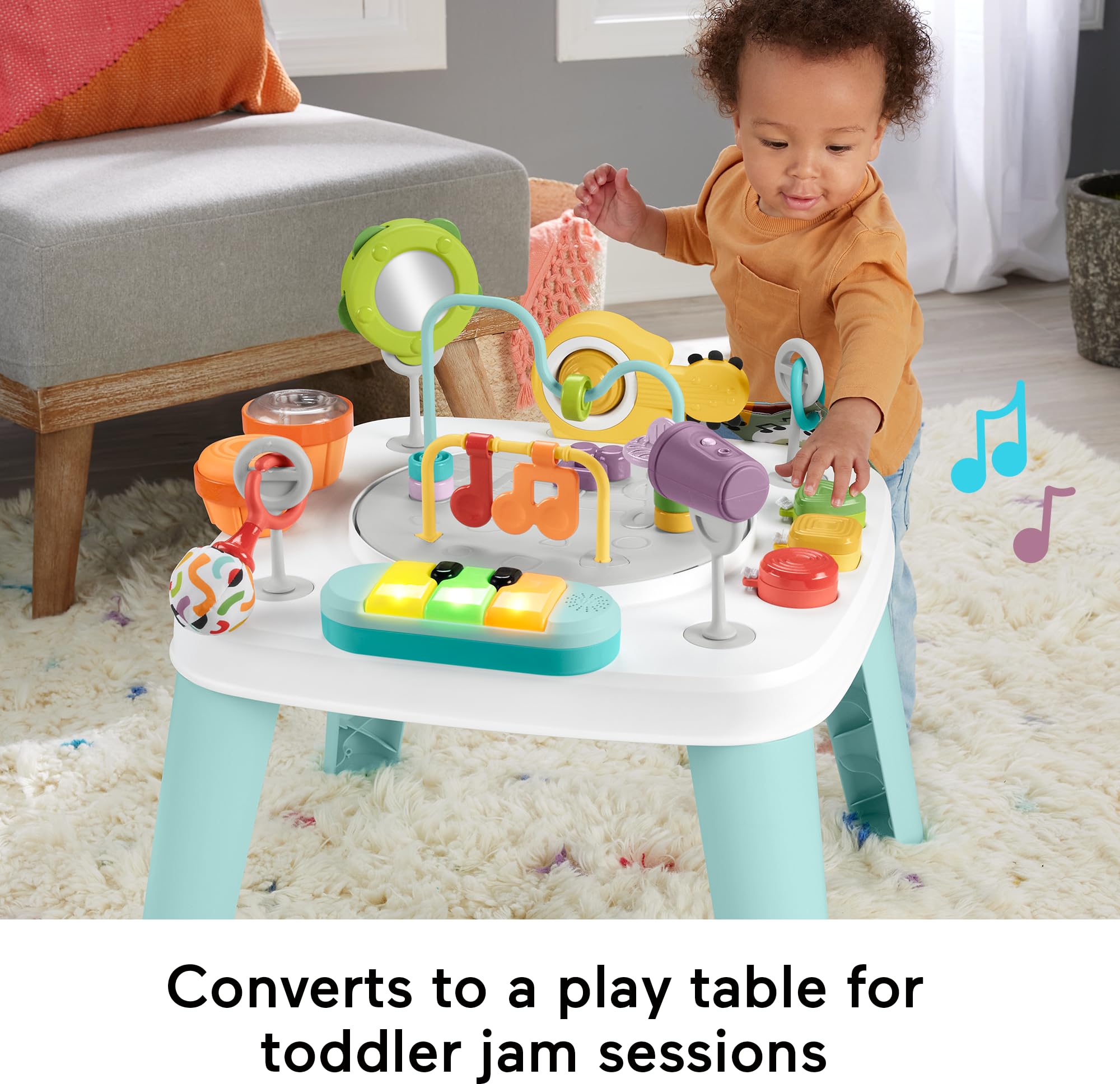 Foto 3 | Jumperoo Para Bebés Fisher-price Animal Wonders Con Juguetes - Venta Internacional.