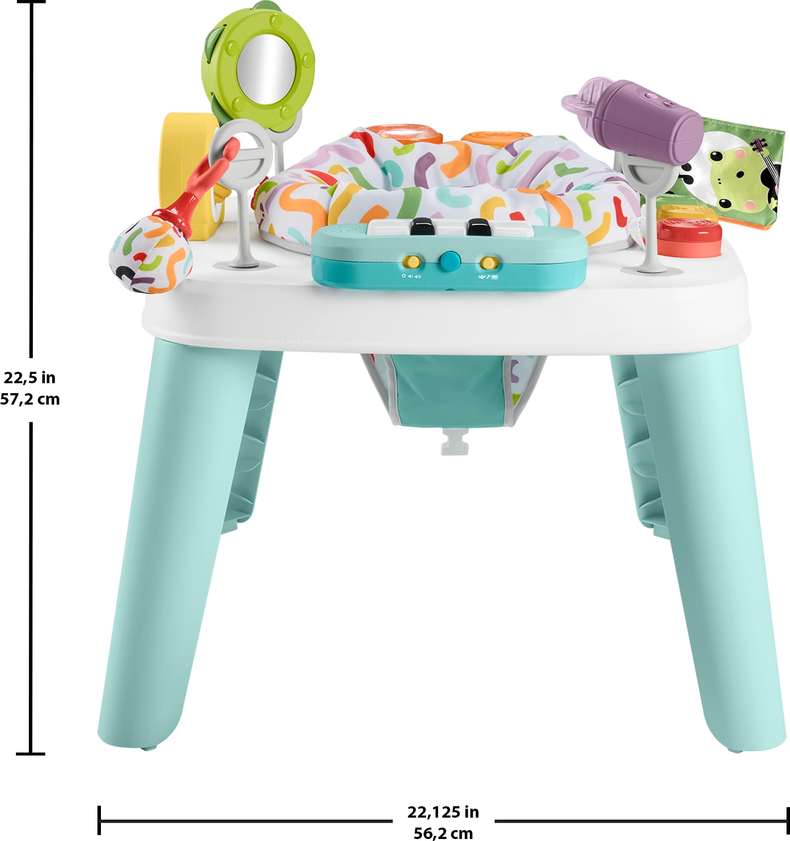 Foto 7 pulgar | Jumperoo Para Bebés Fisher-price Animal Wonders Con Juguetes - Venta Internacional.