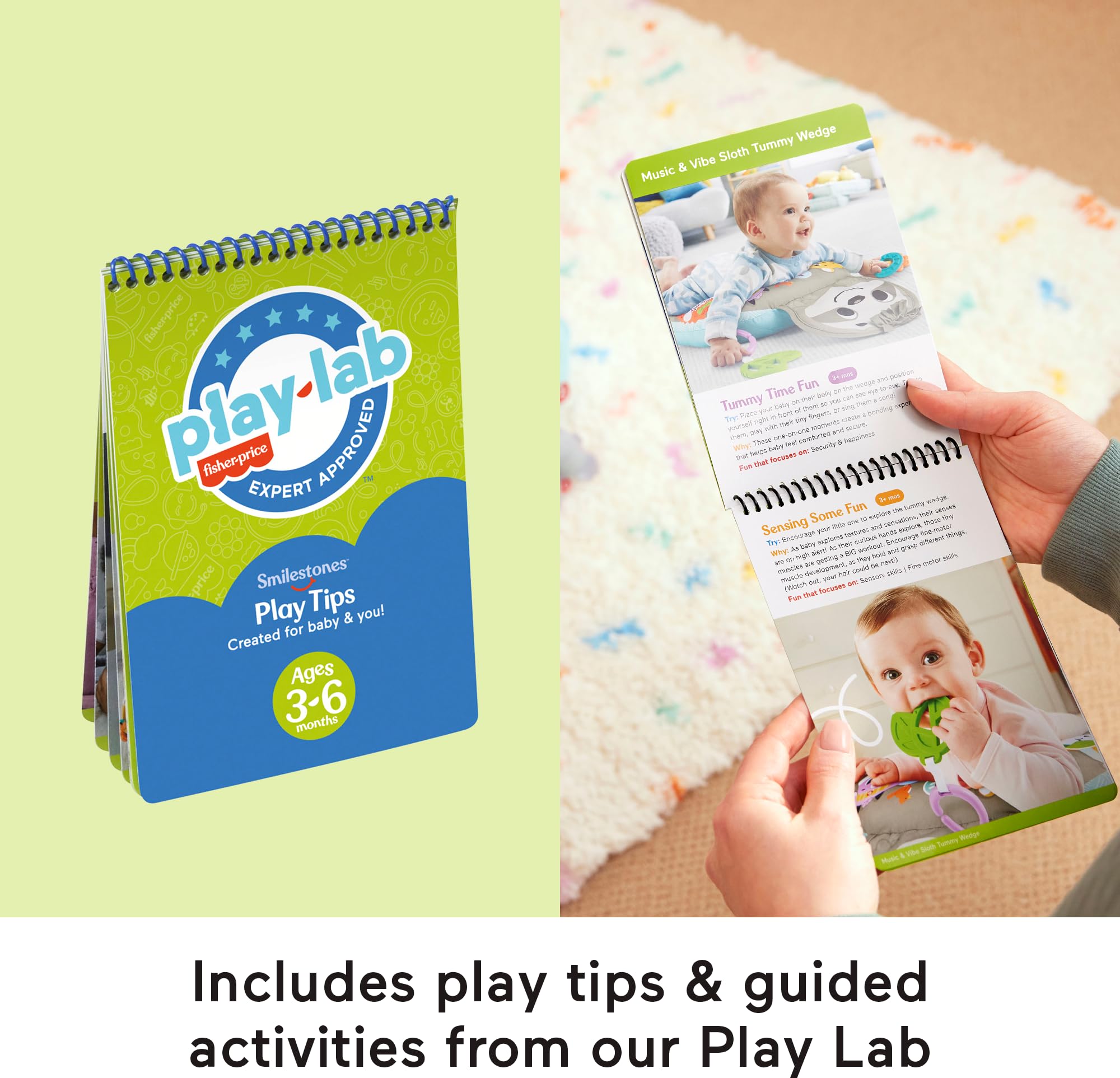 Foto 4 | Kit De Juegos Para Bebés Fisher-price Let's Try Tummy Time Durante Más De 3 Meses - Venta Internacional.