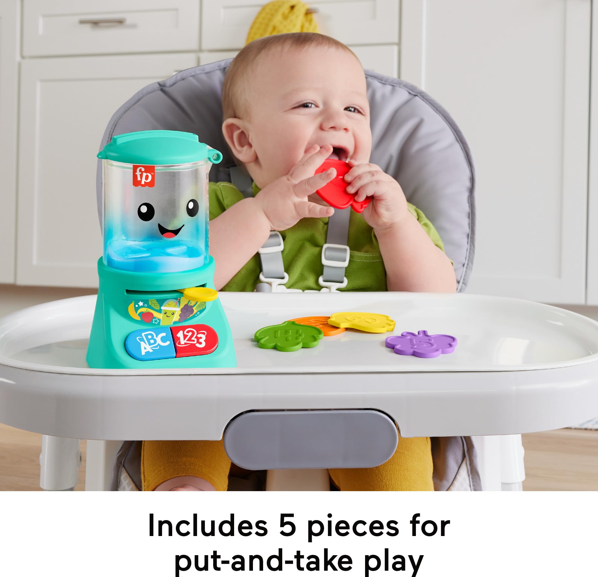 Foto 5 pulgar | Licuadora para Hacer Batidos Laugh & Learn Toy Fisher-Price - Venta Internacional