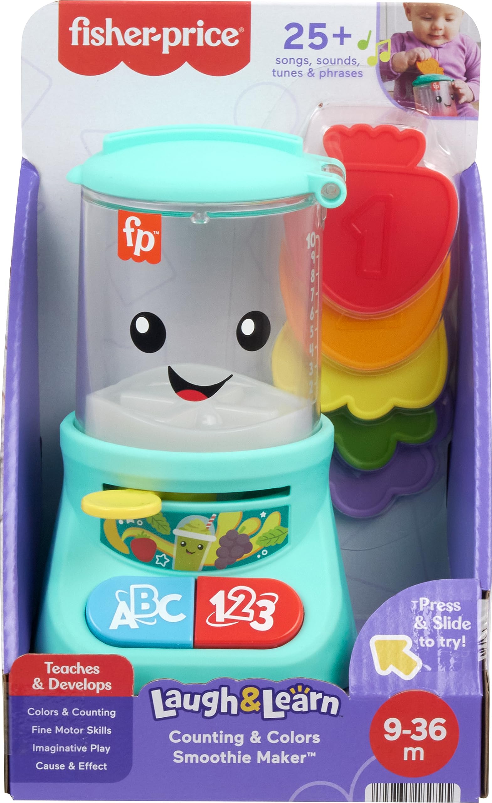 Foto 7 pulgar | Licuadora para Hacer Batidos Laugh & Learn Toy Fisher-Price - Venta Internacional