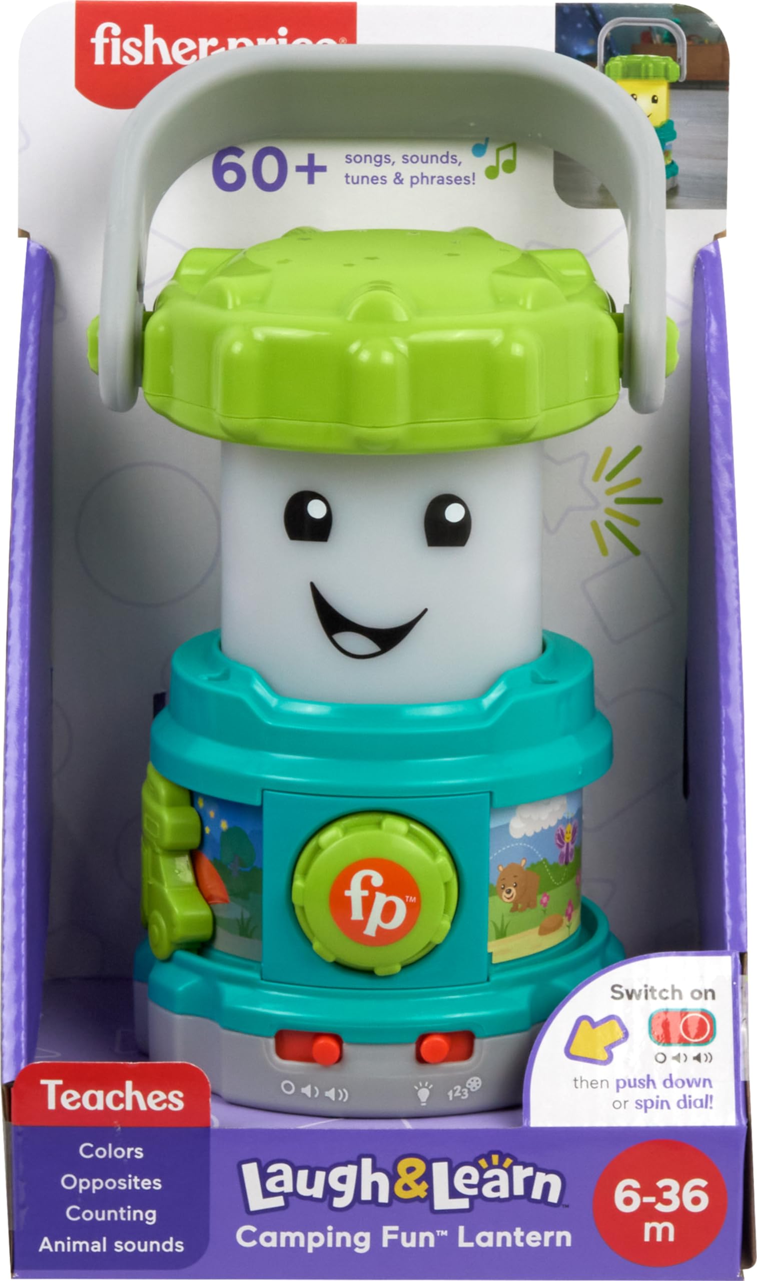 Foto 7 pulgar | Linterna De Camping Learning Toy Fisher-price Laugh & Learn - Venta Internacional.