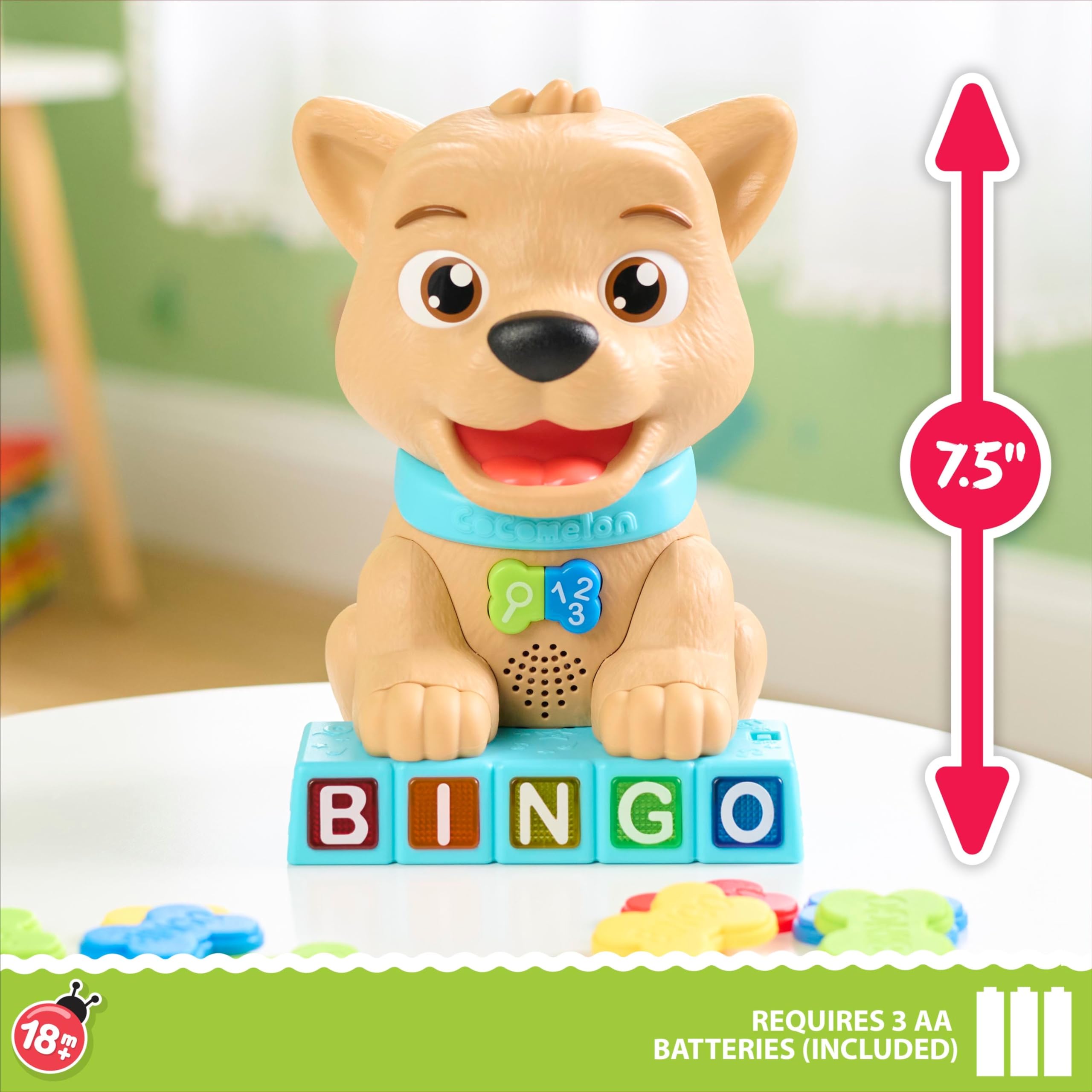 Foto 3 pulgar | Bingo Toy Just Play Cocomelon Count & Learn De 11 Piezas - Venta Internacional.