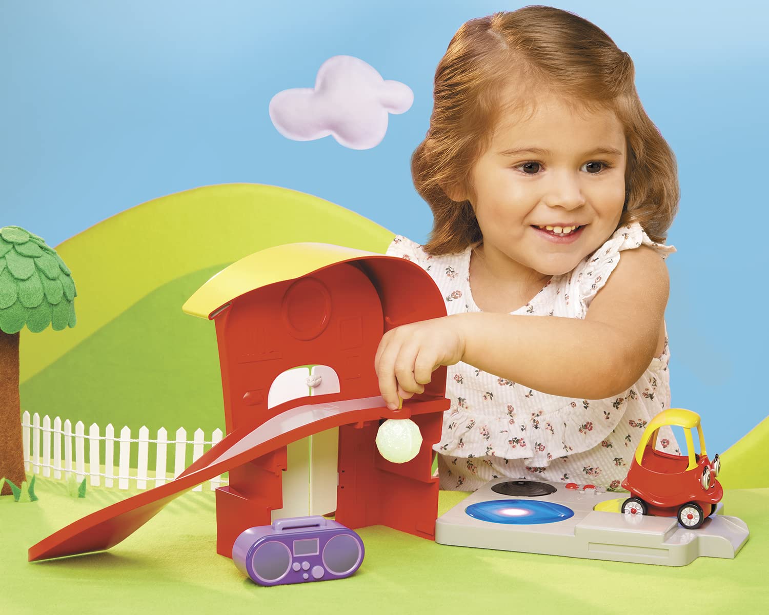 Foto 5 pulgar | Playset Little Tikes Let's Go Cozy Coupe Cozy's House Durante Más De 3 Años - Venta Internacional.