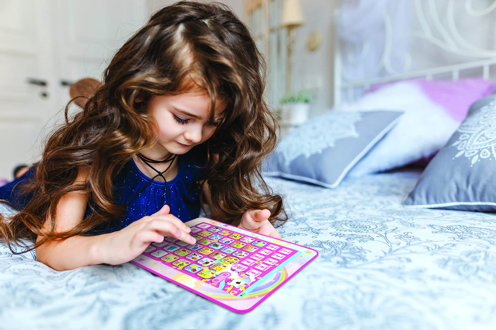 Foto 5 | Lexibook Educativo Para Tabletas Con Forma De Unicornio Bilingüe, Rosa - Venta Internacional.