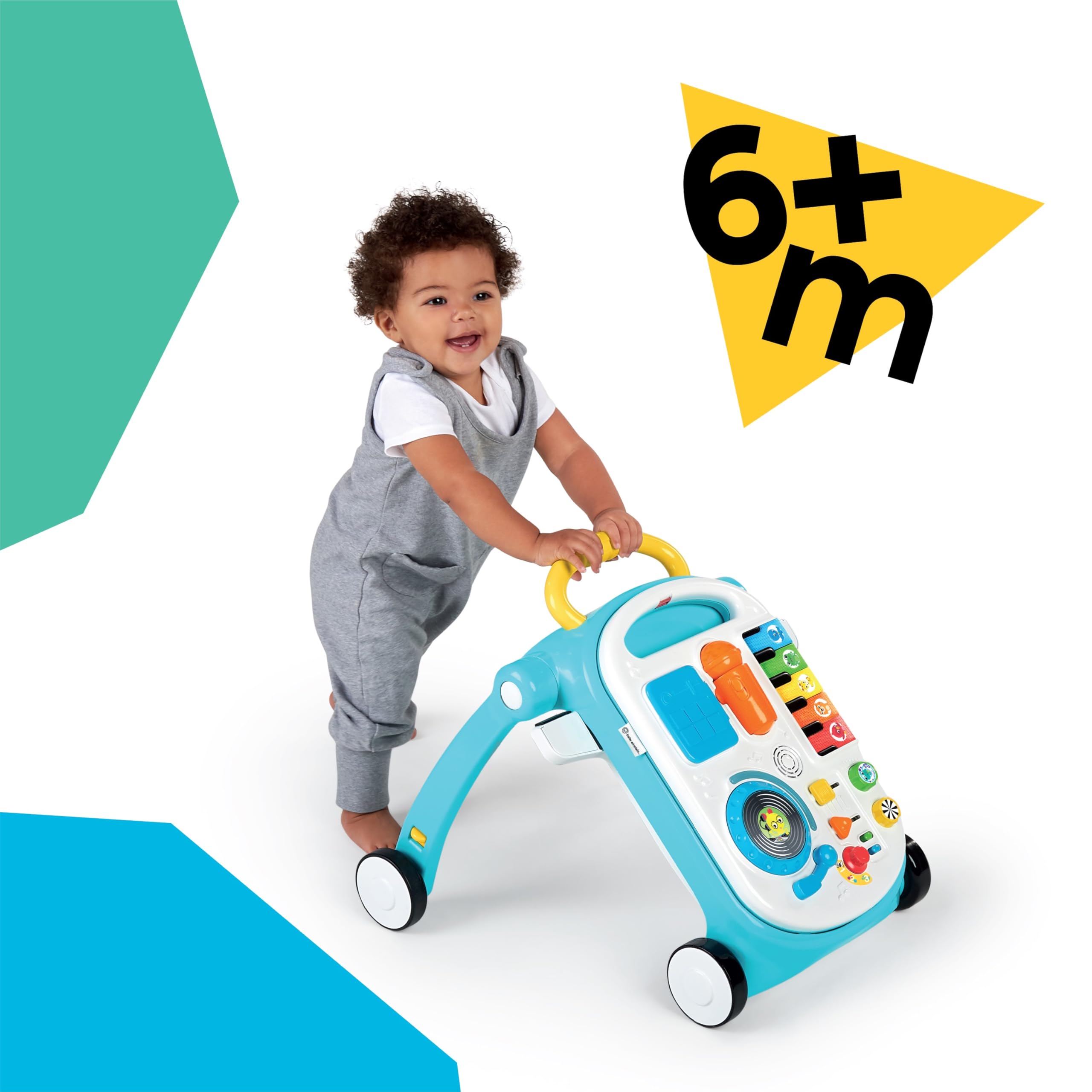 Foto 3 pulgar | Push Walker Baby Einstein Musical Mix 'n Roll Blue 4 En 1 - Venta Internacional.