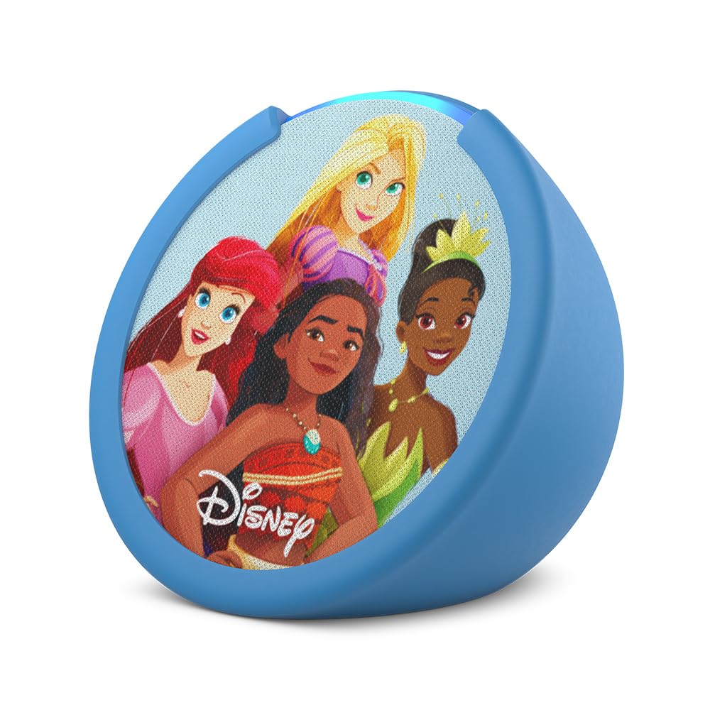 Foto 2 pulgar | Altavoz Inteligente Amazon Echo Pop Kids con Alexa Disney Princess - Venta Internacional