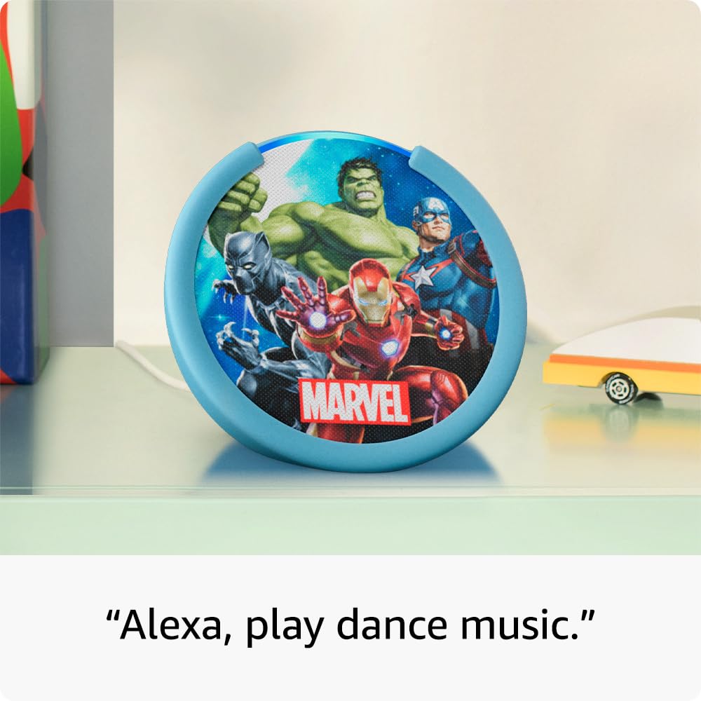 Foto 3 pulgar | Altavoz Inteligente Amazon Echo Pop Kids con Alexa Disney Princess - Venta Internacional