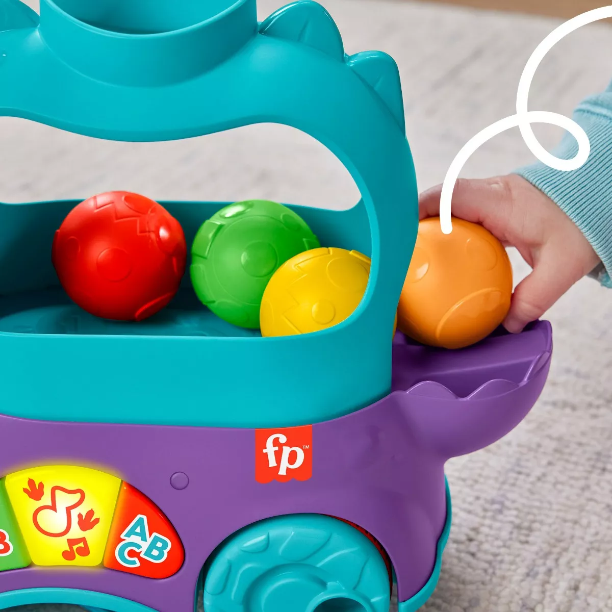 Foto 5 | Juguete Para Bebés Dino Pelotitas Divertidas