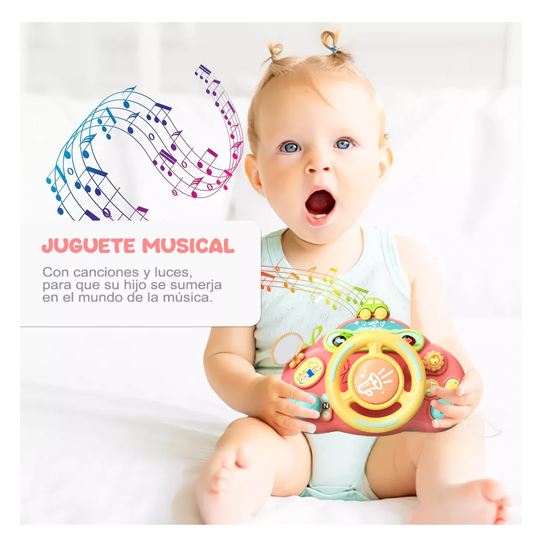 Foto 5 pulgar | Juguete Interactivo para Bebé Con Luz Y Sonido