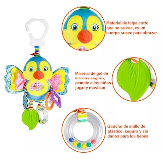 Foto 4 | Juguete de Peluche Sonaja y Mordedera para Bebé