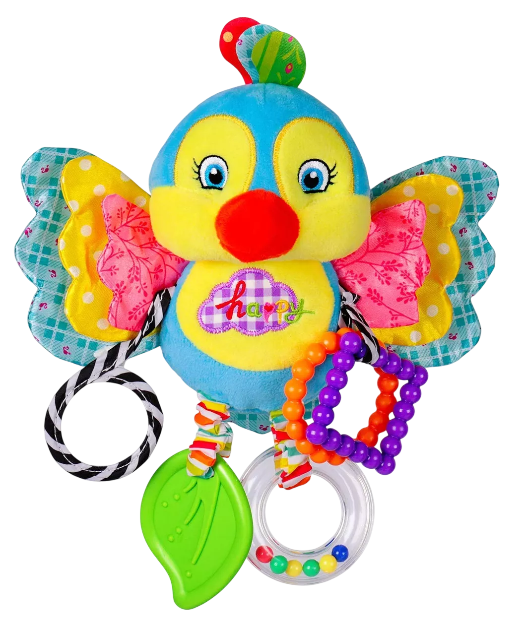 Peluche Sonaja y Mordedera para Bebé