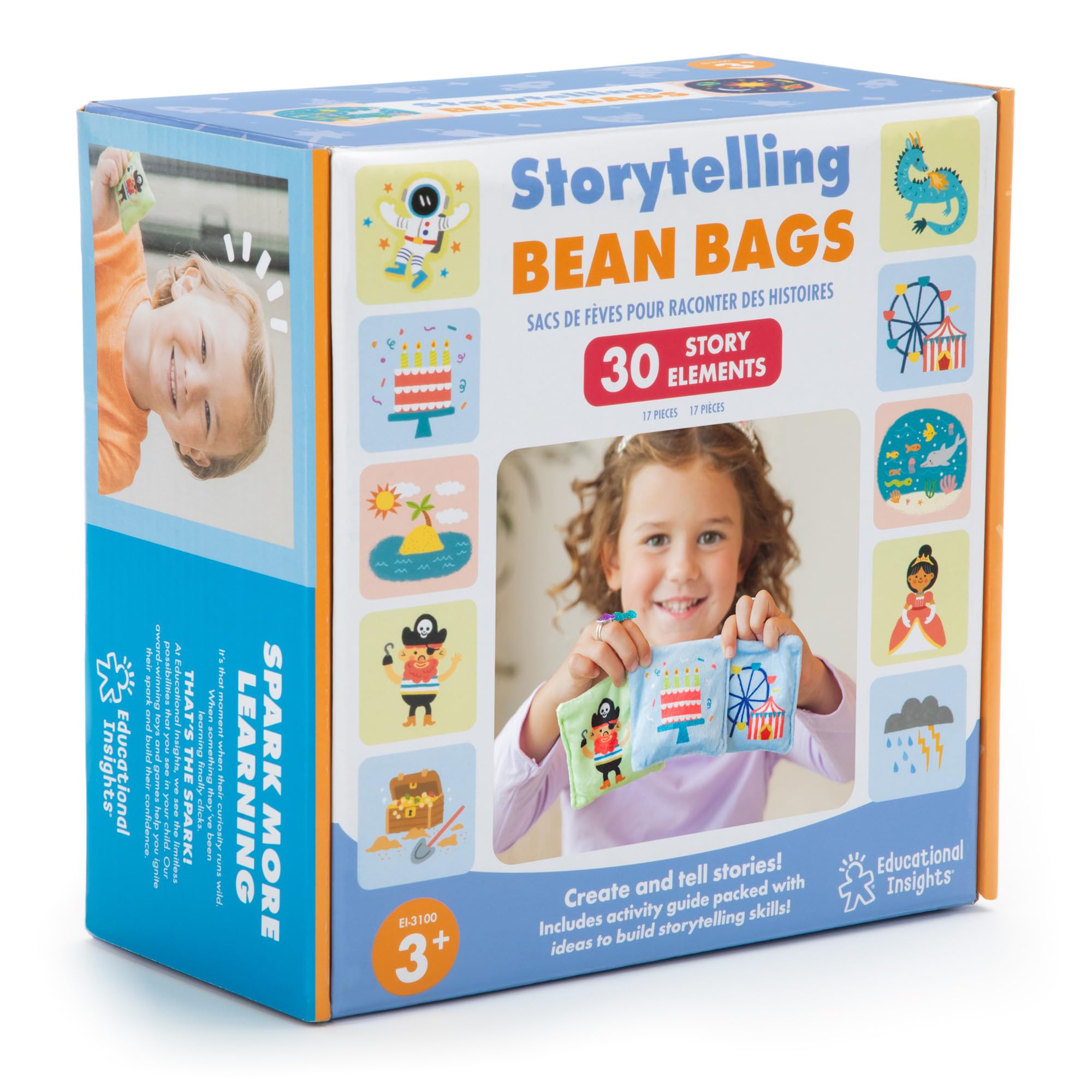 Foto 7 | Bean Bags Educational Insights Storytelling Para Niños Mayores De 3 Años - Venta Internacional.