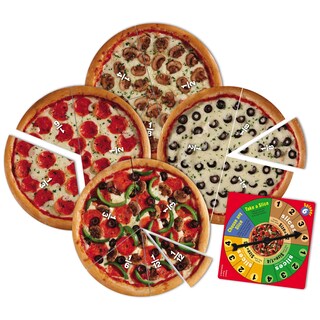 Foto 3 | Recursos De Aprendizaje Del Juego Pizza Fraction Fun 67 Pieces 6+ - Venta Internacional.