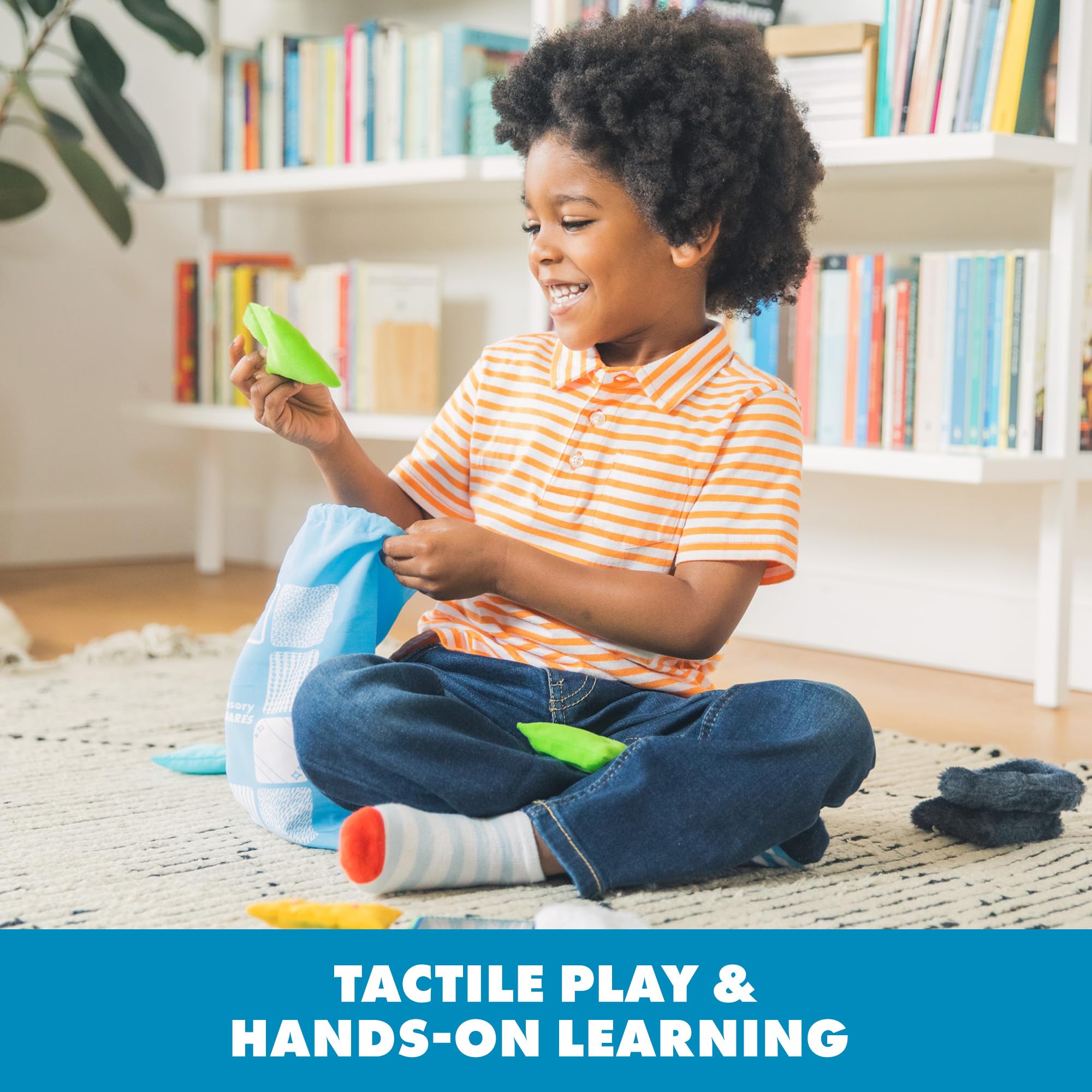Foto 2 | Juego De 20 Juguetes Para Niños Pequeños Sensory Squares Educational Insights - Venta Internacional.