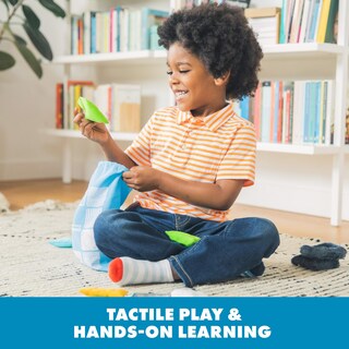 Foto 2 | Juego De 20 Juguetes Para Niños Pequeños Sensory Squares Educational Insights - Venta Internacional.