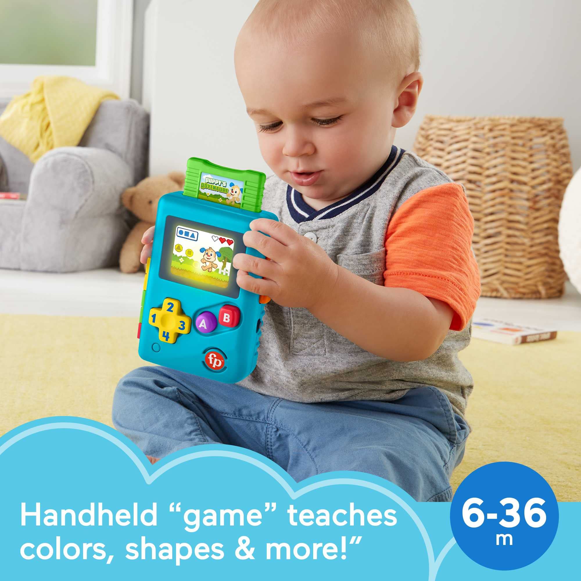 Foto 3 pulgar | Toy Fisher-price Laugh & Learn Lil' Gamer Durante Más De 6 Meses Con Luces - Venta Internacional.