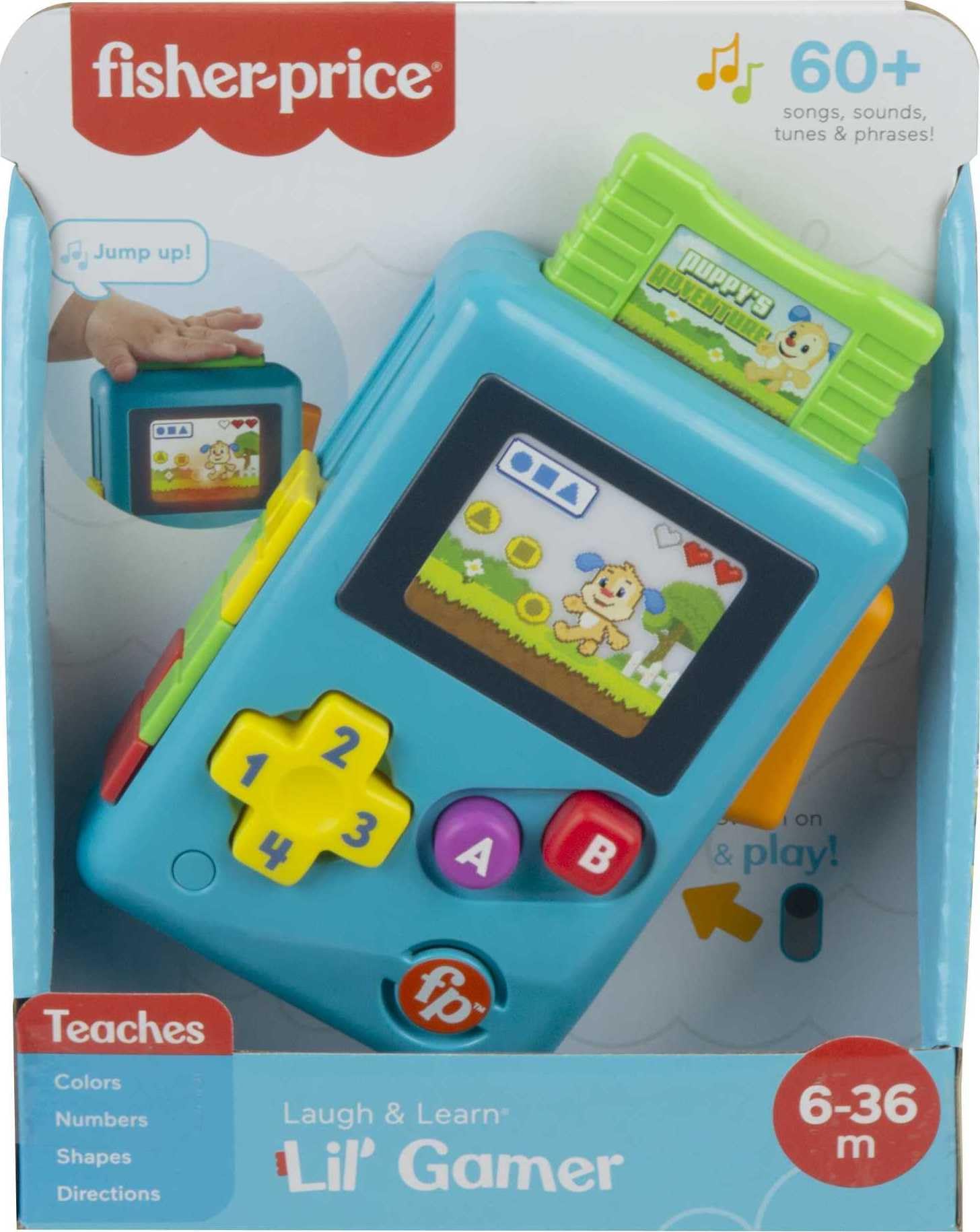 Foto 7 pulgar | Toy Fisher-price Laugh & Learn Lil' Gamer Durante Más De 6 Meses Con Luces - Venta Internacional.