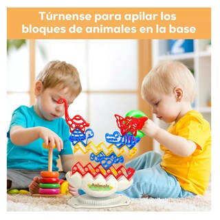 Foto 3 | Juegos Didacticos Equilibrio Educativo Tetris Multicolor