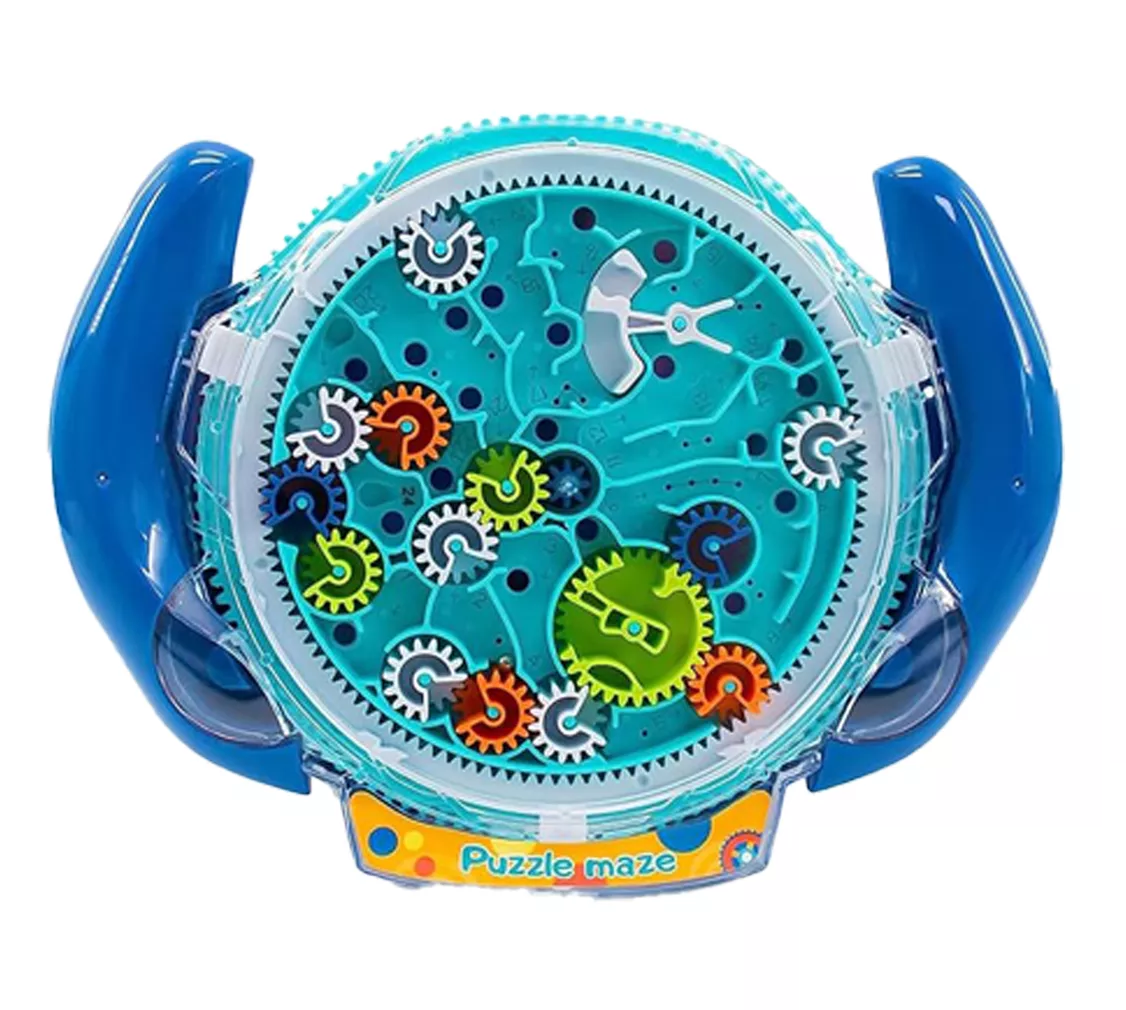Juguetes Educativos Laberinto de Pinball Azul para Niños