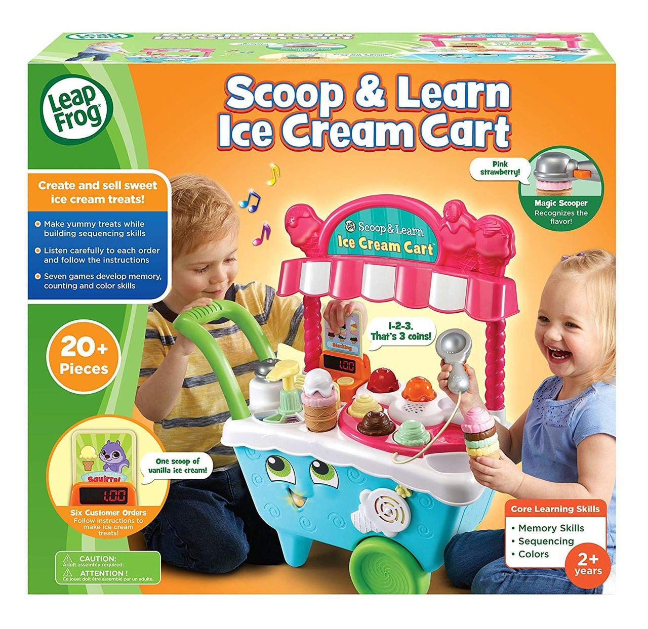 Foto 6 pulgar | Carrito De Helados Toy Leapfrog Scoop And Learn De 24 A 60 Meses - Venta Internacional.